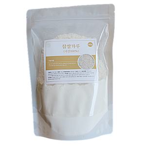 국산 찹쌀가루 500g 1kg 쌀가루  백설기 떡재료 찹쌀도너츠