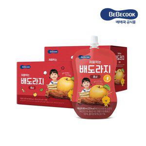 [베베쿡] 처음먹는 배도라지 홍삼 2박스(80ml X 40팩)