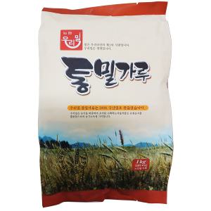 농협 우리밀 통밀가루 1Kg 3개 이강산닷컴