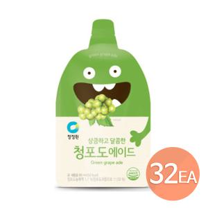 청정원 청포도에이드 80ml x 32개