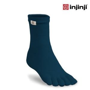 INJINJI 인진지 발가락 양말 세미크루 (오션 블루)