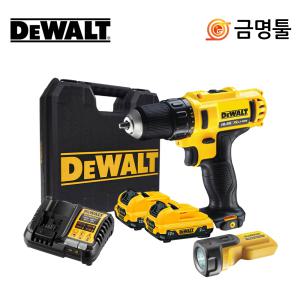 디월트 DCD710D2T 충전드릴 10.8V 2.0AH 2팩 DCD710N세트 DCL508N포함