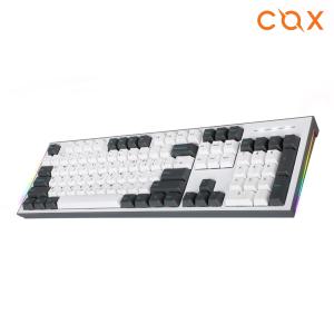 COX 콕스 CK01 PBT 기계식 게이밍 사이드 LED 키보드 (적축)