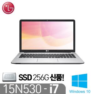 [LG 15N530] 게이밍북 울트라북 SSD신품 인텔4세대 i7-4205Q 8G SSD256G 지포스GT745 윈도우10 15.6인치풀HD