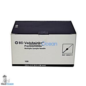 BD 베큠니들 VACUTAINER 360211 22g 1박스 100개 16870