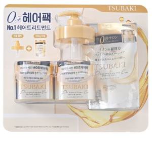 츠바키 0초 헤어팩 180gx2+리필 150g+펌프포함