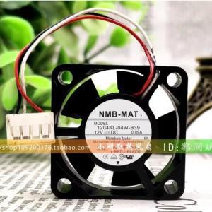 NMB 1204KL-04W-B39 용 쿨러 선풍기 3 와이어 무소음 냉각 12V 0.09A 3cm 3010 30x30x10mm 신제품