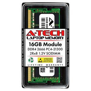 A-TECH 5537936027 A-Tech Crucial CT16G4SFD8266 16GB RAM 교체품 | DDR4 2666MHz PC4-21300 2Rx8 1.2V SO