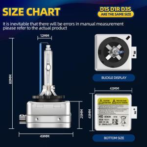 자동차 헤드라이트 전구 슈퍼 제논 램프 D3S HID 6000K 아우디 A4 B8 2008