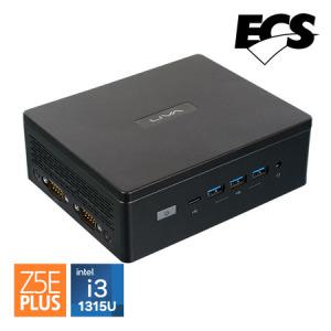 ECS LIVA Z5E Plus 인텔 i3-1315U (베어본PC) 미니PC COM포트 듀얼랜 산업용 임베디드 IPC 컴퓨터