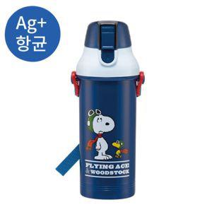 스누피22 원터치 물통800ml (일)(570087)물병 학교 유치원 어린이 캐릭터