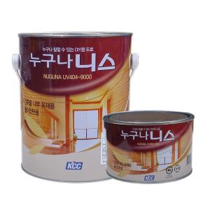 KCC페인트 누구나니스 1L/2L 유광투명 우레탄바니쉬 가정용니스 UV404