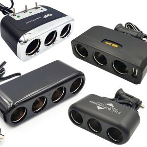 24V 12V 차량용 멀티시거잭 2구 3구 4구 USB 자동차 소켓 차량 시가잭 어댑터 콘센트 충전 변환기 멀티탭