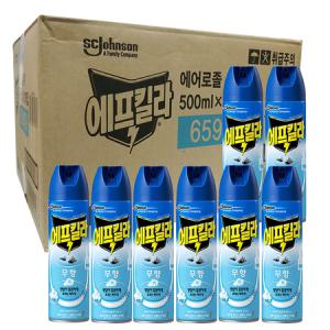 에프킬라 무향 500ml x 24 파리 모기약 수성살충제 1박스