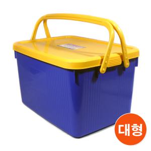 음식물 배달바구니(대형)/ 피크닉바구니 음식물배달통 배달통 다용도 정리박스