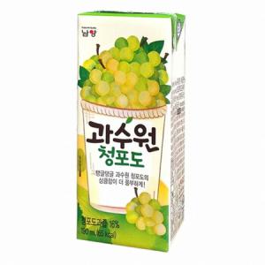 남양 과수원 청포도 190ml X 24팩