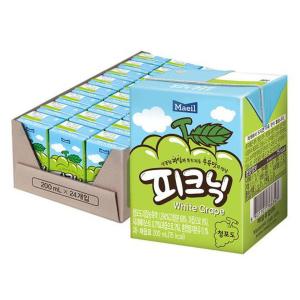 매일 피크닉 청포도맛 200ml 24개