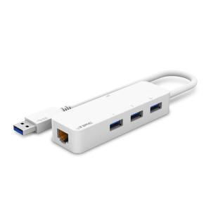 U1003 아이피 타임 USB 3.0 A타입 허브 3포트 겸용 유선 랜카드 LAN RJ45 인터넷 PC