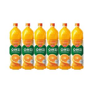 롯데 델몬트 오렌지 주스 1.5L x12 무