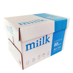 밀크 80g a4 복사용지 1박스 2500매 500매 x 5권 mc