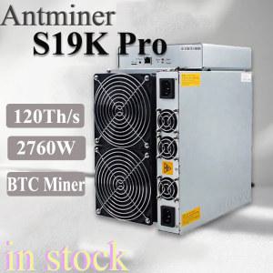 S19kpro 120T 채굴기 Antminer S19K Pro 115T Asic 암호화 비트코인