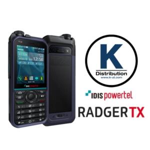 IDIS파워텔 라져TX / RADGER TX / LTE 무전기 / T2후속모델 / 2024년신제품 / IP68