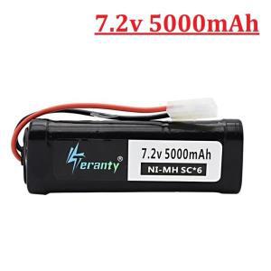 RC 자동차용 Tamiya 커넥터가 있는 Ni-MH 배터리 장난감 탱크 보트 충전식 7.2V 5000mAh 1 개