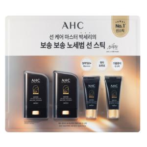 AHC 마스터즈 워터프루프 선스틱22g x 2 + 선크림 10g x 2