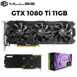 노트북외장그래픽카드 슈퍼 MLLSE 그래픽카드 NVIDIA GeForce 지포스 GTX 1080 Ti 11GB GDDR5X 352 비트 PC