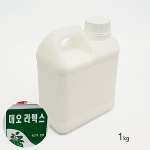 라텍스본드 카페트시공용 부자재 생고무원액 천연고무접착제 1kg (1리터)