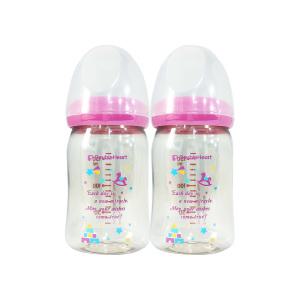 더블하트 소프트터치 모유실감 PPSU 노꼭지 젖병 토이 160ml