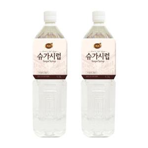 동서 리치스 슈가시럽 1.5L 2개세트 설탕시럽