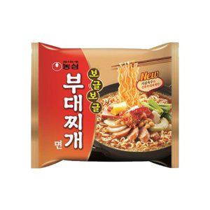 농심 보글보글 부대찌개면 8봉