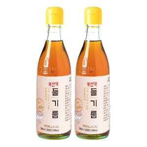 부안댁 고소한 들기름 300ml 전통압착식 수입 참기름