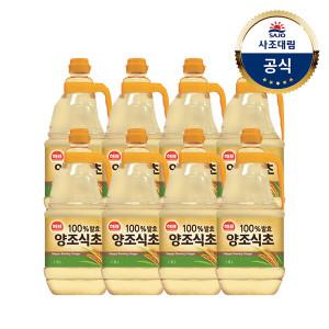 [사조대림] 해표 양조식초 1.8L X 8개 /조미료/발효식초