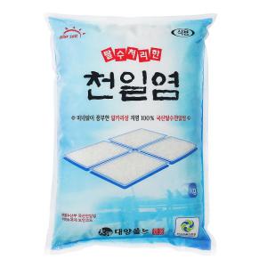 천일염 호렴 굵은소금 3kg