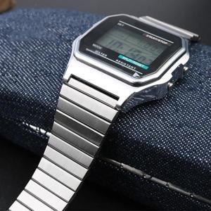 18mm 고급 스틸 시계 밴드 Casio a168w/A158W MRW200/AEQ-110 A158 / /A169 /B650 /AQ230/ 700 금속 팔찌