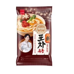 삼립 하이면 포차우동 얼큰한맛 424g 2인분 /가쓰오 완도김우동 장칼국수