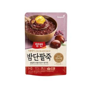 동원 양반 밤단팥죽 파우치 420g x 20개