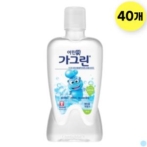 어린이 키즈 가그린 무알콜 가글 청포도 380ml 40개