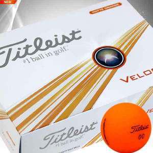 [타이틀리스트] 2024 Titleist 벨로시티 골프공 오렌지 1더즌12알