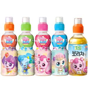 웅진 캐치 티니핑 어린이음료수 딸기/복숭아/사과/밀크/보리차 200ml 24pet