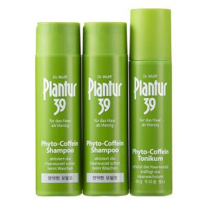 (코스트코 직배송) 플란투어39 파이토카페인 샴푸 250ml x 2개+토닉 200Plantur39 Phyto-Caffeine Shampoo 250ml x 2 + Tonic