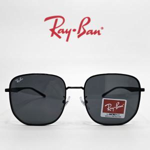 [RAY BAN] 레이밴 RB3713D 002/87 레이벤 사각 메탈 선글라스 편광렌즈