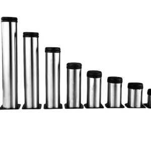 각도조절벤치 5CM35CM 가구 조절 캐비닛 다리 스테인레스 스틸 테이블 소파 침대 발 다리 1 개
