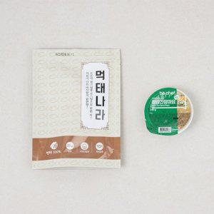 먹태나라 손질먹태 15팩세트(먹태 25g 15팩+청양마요소스 30g 15팩)