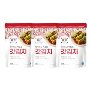 종가집 돌산갓김치 500g X 3 644810