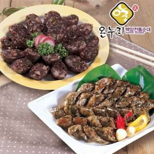 [백암전통순대]고기순대1kg+찹쌀순대 1kg