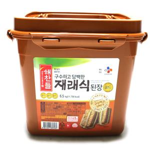 해찬들 재래식 된장 골드 6.5kg /