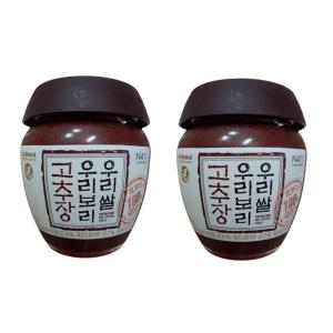 노브랜드 우리쌀우리보리 고추장 1kg x 2 국내산 구수하고담백한 맛